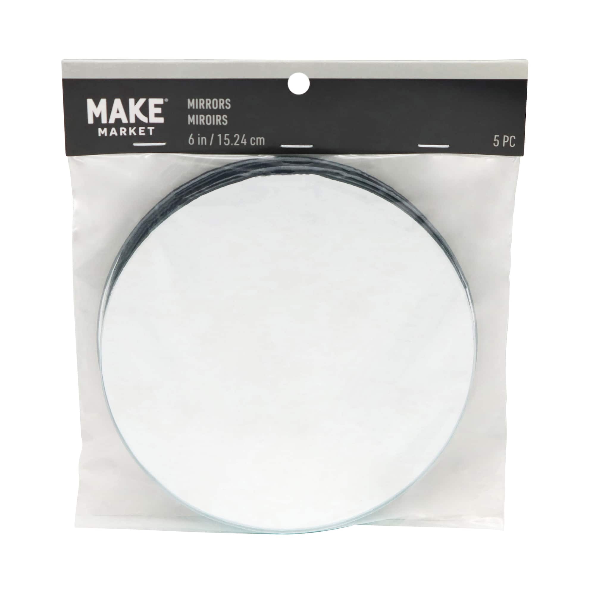 6" Round Mirrors, 5ct. by Make Market®